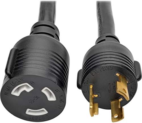 Tripp Lite Heavy Duty L5-30P to L5-30R Power Extension Cord with Locking Connectors, 30A, 125V