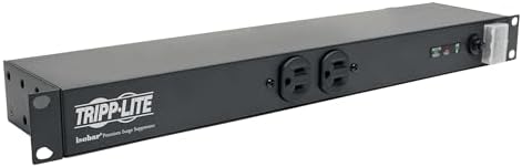 Tripp Lite IBAR12ULTRA 12 Outlet 1U Rackmount Isobar Surge Protector