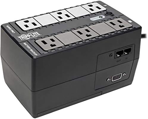 Tripp Lite INTERNET350SER 350VA 180W UPS Desktop Battery Back Up Compact 120V DB9 RJ11 PC