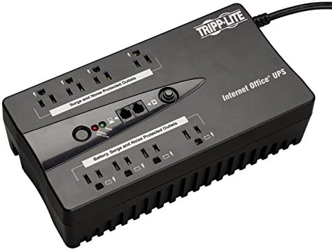 Tripp Lite INTERNET550SER 550VA UPS 300W 8 Outlets 5ft Extension Cord