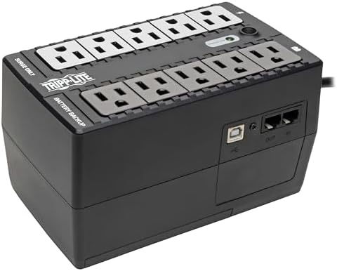 Tripp Lite INTERNET550U 550VA UPS 300W Battery Backup Surge Protector