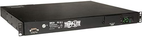 Tripp Lite Metered ATS PDU, 10 Outlets (8 C13, 2 C19), 200-240V, 2 C20 12 ft. Cords