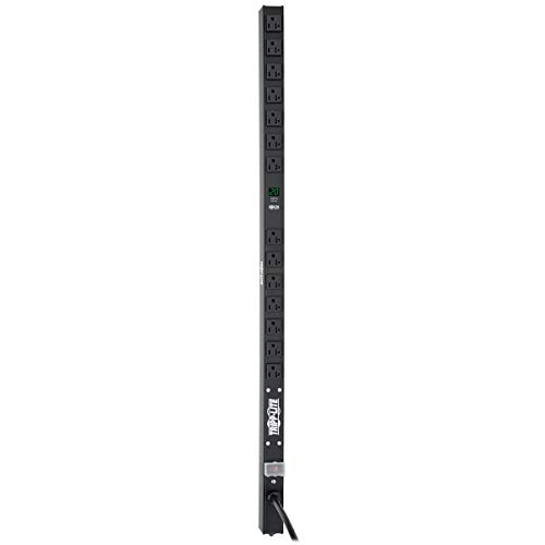 Tripp Lite Metered PDU, 20A, 14 Outlets (5-15/20R), 120V, L5-20P/5-20P Adapter
