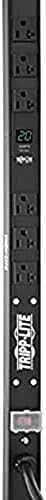 Tripp Lite Metered PDU, 20A, 6 Outlets (5-15/20R), 120V, L5-20P/5-20P Adapter