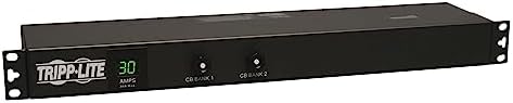 Tripp Lite Metered PDU, 30A, 12 Outlets (5-15/20R), 120V, L5-30P, 15 ft. Cord