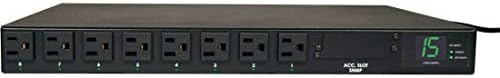 Tripp Lite Metered PDU with ATS, 15A, 8 Outlets (5-15R), 120V, 2 5-15P, 100-127V Input