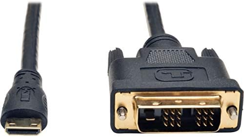 Tripp Lite Mini HDMI to DVI Cable, Digital Monitor Adapter Cable (Mini HDMI to DVI-D M/M) 6-ft.
