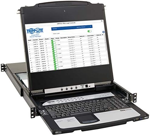 Tripp Lite NetDirector, 16-Port, DisplayPort, KVM, Switch, Console w/ 17 in. LCD