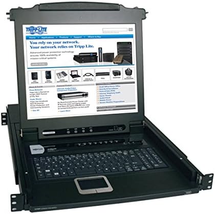 Tripp Lite NetDirector 8-Port Rackmount Console KVM Switch with 17-Inch LCD Screen