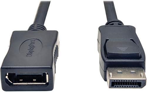 Tripp Lite P579-006 Display Port Extension Cable with Latches Video Audio HDCP M/F 6-Feet