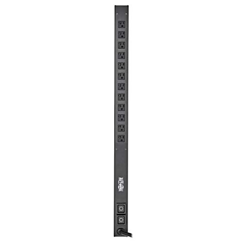 Tripp Lite PDU Basic 12 NEMA 5-15/20R L5-30P 2.9kW 120V 10ft Cord 36in 0U (PDUV30-36)