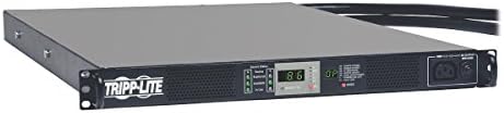 Tripp Lite PDU330AT6L21 PDU 3-Phase Monitored/ATS 208V 8.6kWA 2 L21-30P 10" Cords 1U RM