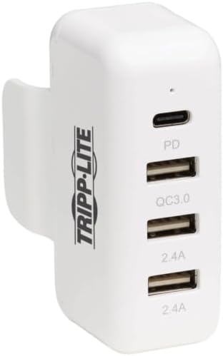 Tripp Lite Power Expansion Charging Hub Apple USB C Power Adapter 4-Port (U280-A04-A3C1)
