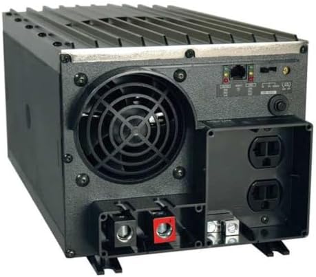 Tripp Lite Power Industrial Inverter, 2000W, 12VDC, 120V, RJ45, 5-15R 2-Outlets for RVs,Trucks
