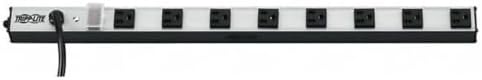 Tripp Lite PS2408 Heavy Duty Long Metal Silver Power Strip 8 Outlets