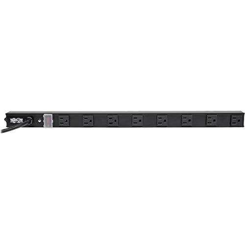 Tripp Lite PS2408B Heavy Duty Long Metal Silver Power Strip 8 Outlets