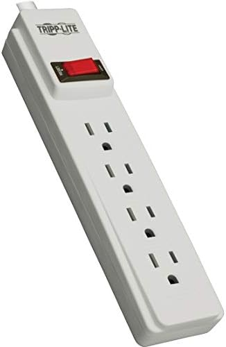 Tripp Lite PS410 Power Strip 4 Outlets 10ft Extension Cord