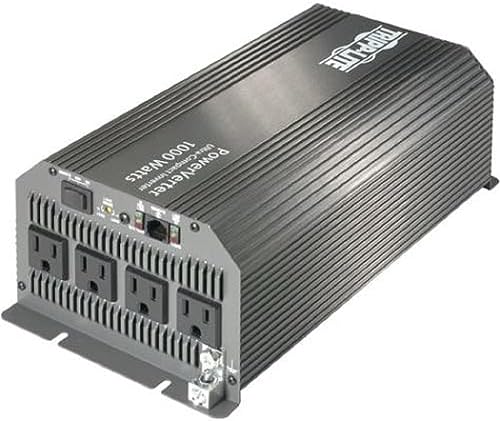 Tripp Lite PV1000HF PowerVerter Ultra-Compact Inverter 12V to 120VAC 1000 Watts (4) 5-15R