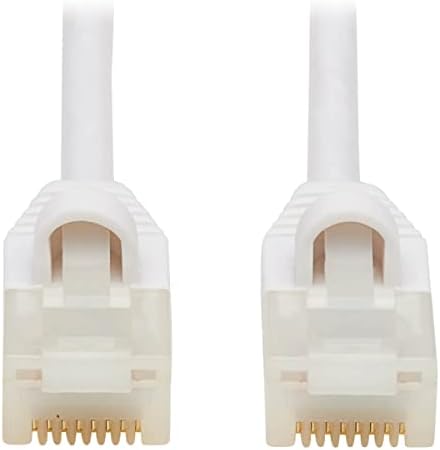 Tripp Lite Safe-IT, Cat6a Ethernet Cable, 10G Certified Snagless, Slim UTP Jacket (RJ45 M/M)