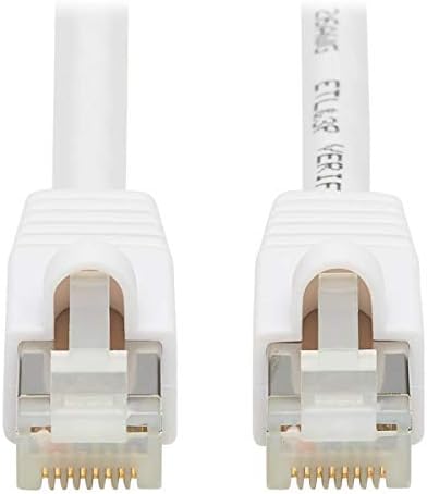 Tripp Lite Safe-IT Cat6a PoE Ethernet Cable, 10G Certified Snagless, S/FTP (RJ45 M/M)