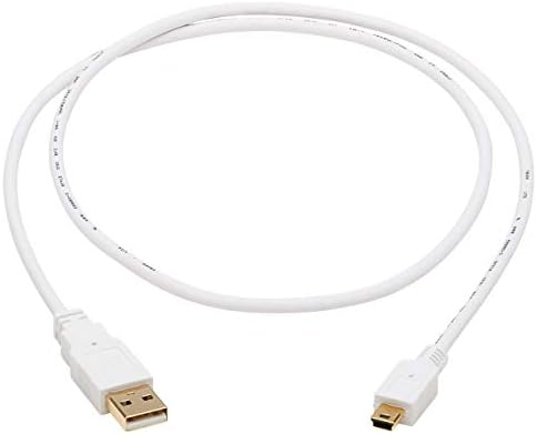 Tripp Lite Safe-IT, USB-A to USB Mini-B, USB 2.0, Male-to-Male Cable, PVC VW-1 Jacket, White