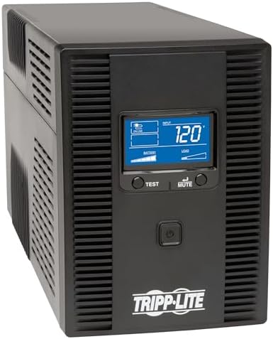 Tripp Lite SMART1300LCDT 1300VA UPS 720W 8 Outlets 650 Joules AVR LCD