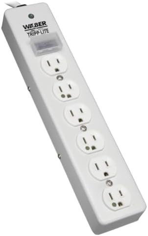 Tripp Lite SPS-615-HG 6 Outlet Hospital Grade Surge Protector UL 1363