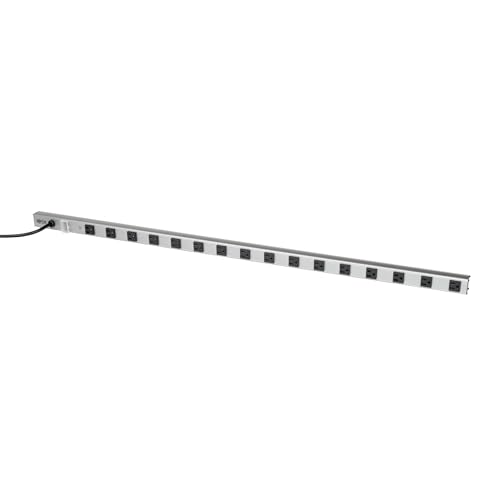 Tripp Lite SS7415-15 Heavy Duty Long Metal Surge Protector 16 Outlets