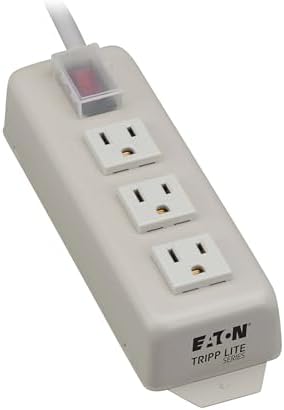 Tripp Lite TLM306NC Heavy Duty Metal Industrial Power Strip 3 Outlets