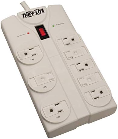 Tripp Lite TLP825 Surge Protector 25ft Long Cord Flat Plug 8 Outlets