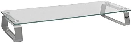 Tripp Lite Universal Monitor Riser Stand, Glass, Computer, Laptop