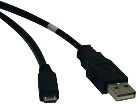 Tripp Lite USB 2.0 Hi-Speed A to Micro-B Cable (M/M) 3-ft. (U050-003)