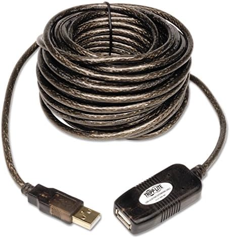 Tripp Lite USB 2.0 Hi-Speed Active Extension Repeater Cable, USB-A (M/F)
