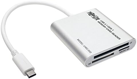 Tripp Lite USB 3.1 Gen 1 USB-C Multi Drive Flash Memory Media Reader/Writer to Gbps