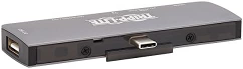 Tripp Lite USB-C Dock with 4K HDMI, USB-A, Memory Card Slots, PD Charging, Portable Hub