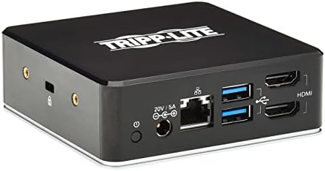Tripp Lite USB-C Docking Station, USB C Dock for Dual Display, Dual HDMI, USB 3.2 Gen 1