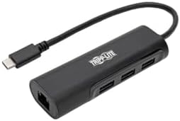 Tripp Lite USB-C Multiport Hub Adapter Converter with 3 USB-A 3.0 Ports