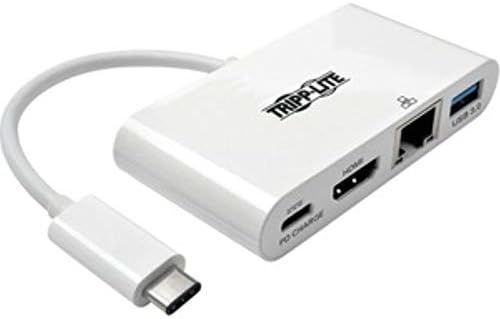 Tripp Lite USB-C Multiport Video Adapter Converter, 1080p @ 60Hz HDMI, USB-A 3.2 Gen 1 Hub