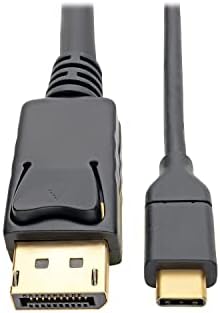 Tripp Lite USB C to DisplayPort 4K Adapter Cable Thunderbolt 3 Compatible, M/M