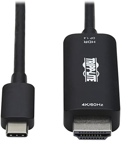 Tripp Lite USB-C to HDMI Adapter Cable, 4K 60 Hz USB C and Thunderbolt 3 to HDMI Cable Adapter