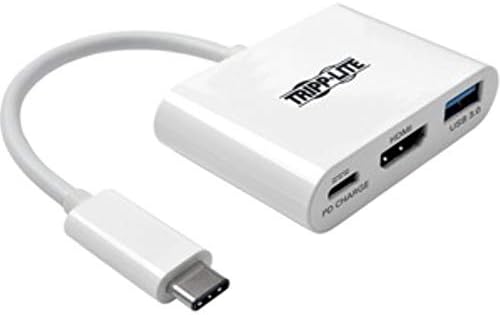 Tripp Lite USB-C to HDMI Adapter Converter Multiport with USB Hub PD Charging