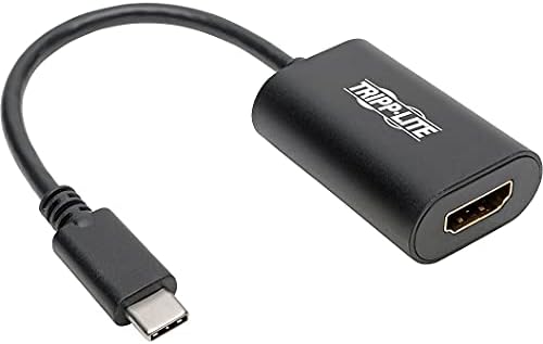Tripp Lite USB-C to HDMI Video Adapter Converter, 4K @ 60Hz HD High Definition, Male-to-Female