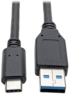 Tripp Lite USB C to USB A Cable, USB 3.1 Gen 1, Male to Male, Black, 6-ft. (U428-006)