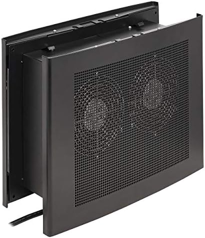 Tripp Lite Wiring Closet Exhaust Fan, 475 CFM, NEMA 5-15P Input, Black (SRCLOSETFAN)